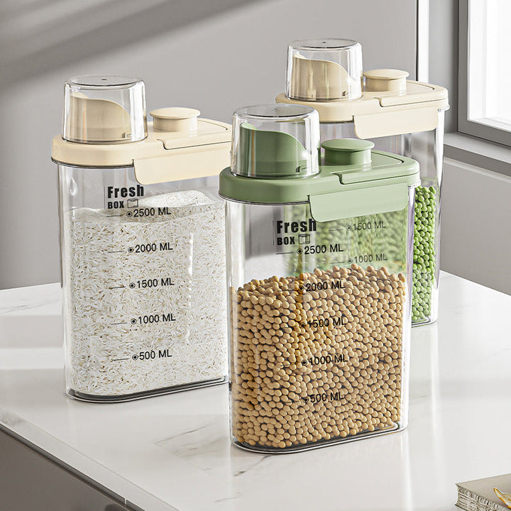 Transform Your Kitchen with the Handheld Sealed Kitchen Storage Jar Box