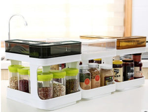 Revamp Your Space with the Kitchen Bathroom Plastic Storage Box